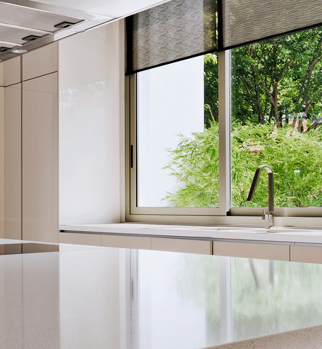 Caesarstone quartz surfaces
